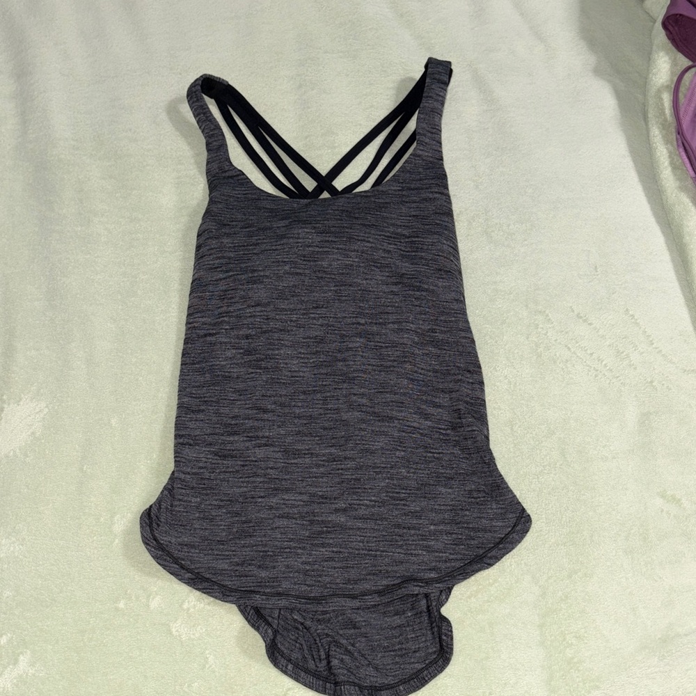 Lululemon Athletica Black Tank Top